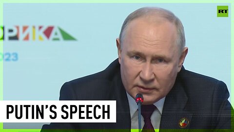 Putin speaks at Russia-Africa plenary session | FULL SPEECH