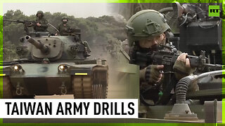 Taiwan army conducts drills