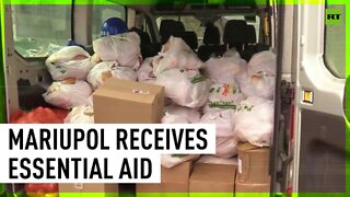 Mariupol citizens receive essential aid