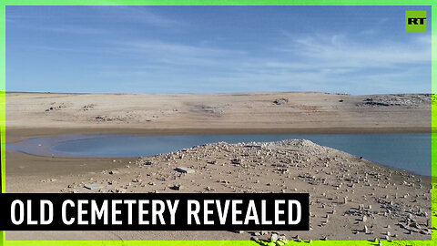 Ancient cemetery revealed as water levels drop at Mosul Dam reservoir