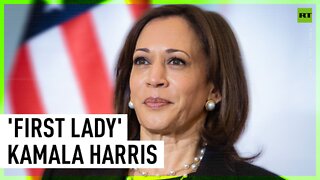 Biden refers to Kamala Harris as 'the first lady'