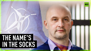 NATO’s most stylish official ‘stomps Russians’… acc to his socks