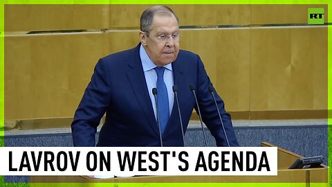 International tensions arise from Western push for a unipolar agenda — Lavrov