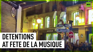 Detentions at Paris’ music festival