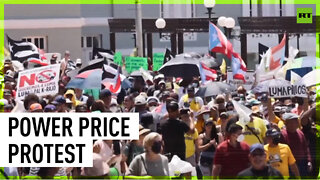 Protesters denounce Puerto Rico's energy policies