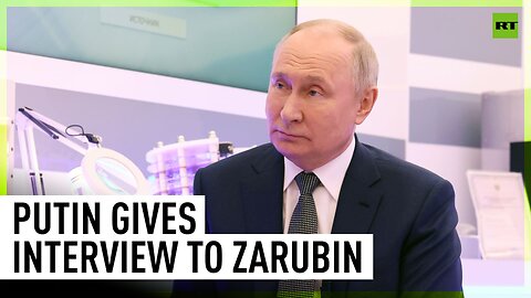 Putin gives interview to Russian journalist Zarubin [TAPE]