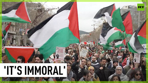 Thousands demand end of Spain's arms supplies to Israel