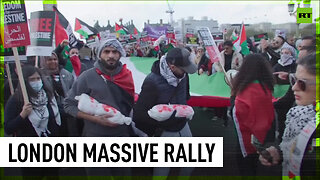 Massive pro-Gaza demonstration engulfs London