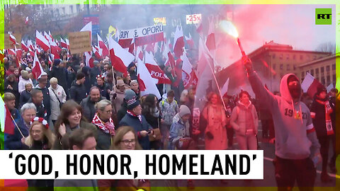 Thousands take part in far-right Independence Day march in Polish capital