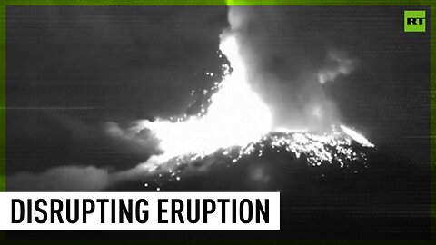 Popocatepetl rumbles to life shutting down Mexico City airports