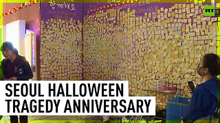 Seoul remembers victims of last year’s Halloween crowd crush