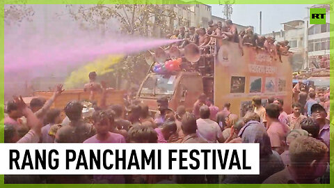 India celebrates Rang Panchami festival
