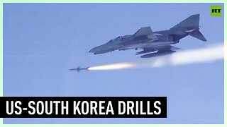 South Korea and US hold joint aerial drills as part of Freedom Shield exercise