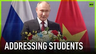 Putin addresses Russian and Soviet Universities’ graduates in Hanoi