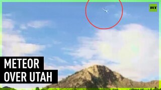 Suspected meteor caught on cam over Utah