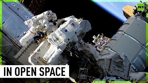 NASA astronauts conduct all-woman spacewalk on ISS