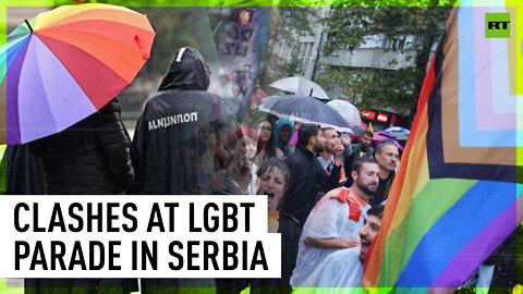 Controversial LGBT parade leads to clashes and arrests in Serbia
