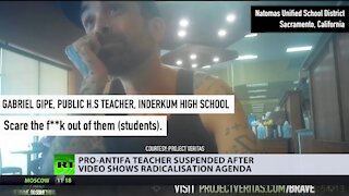 'Antifa teacher' suspended for working on turning kids 'into revolutionaries'