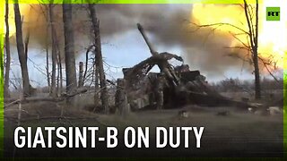 Russia’s ‘Giatsint-B’ strikes Ukrainian mortar