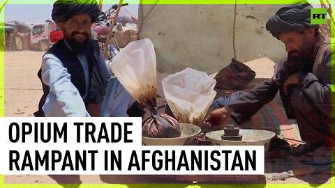 Opium sold in Afghan markets despite Taliban ban pledge
