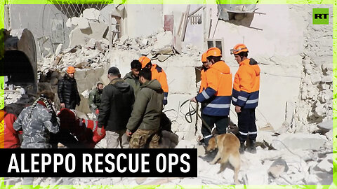 Iranian and Armenian emergency teams help in Aleppo rescue ops