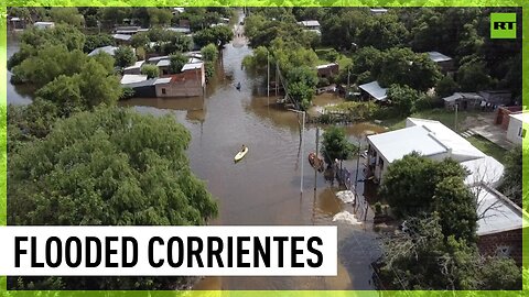 Floods hit Argentina's Corrientes Province