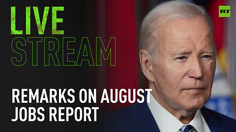 Biden delivers remarks on the August jobs report in the Rose Garden at the White House