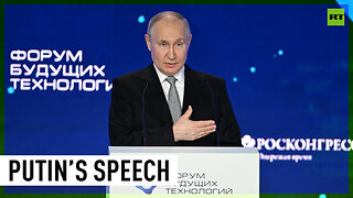 Putin speaks at Future Technologies Forum plenary session | FULL SPEECH