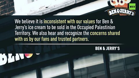 Ice cream brand Ben & Jerry's pulls its products from occupied Palestinian territory