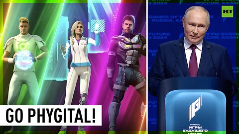 Putin joins opening ceremonies for Games of the Future