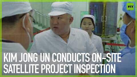 Kim Jong Un conducts on-site satellite project inspection