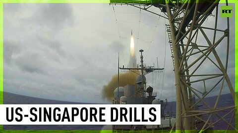 Singapore and US hold military drills in Philippine Sea