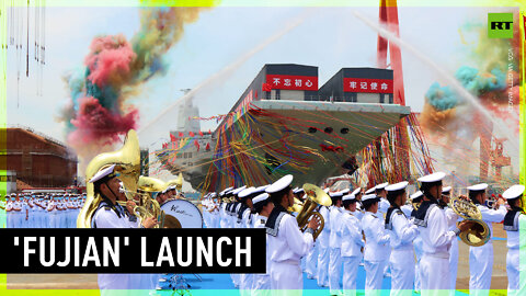 China launches first domestically designed and built aircraft carrier