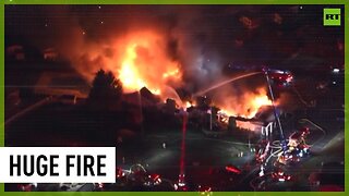 Massive blaze ravages senior community clubhouse in Philadelphia suburbs