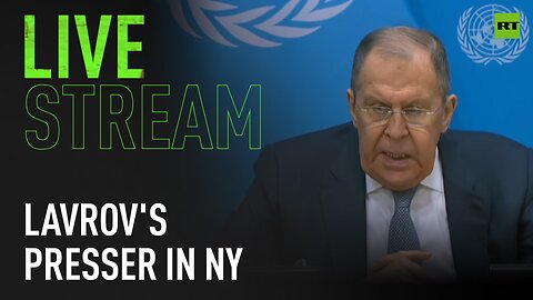Lavrov holds press conference in New York