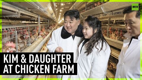 Kim visits chicken farm on his birthday [STILLS]