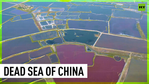 Yuncheng Salt Lake presents a special site for photographers