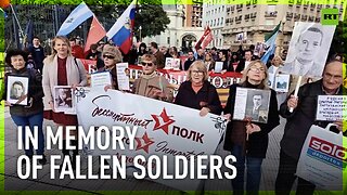 Immortal Regiment marches through Buenos Aires