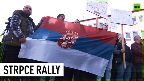 Rally in Strpce after two Serbs injured amid shooting in Kosovo