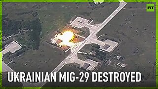 Another one turned to dust | Russian Iskander missile destroys Ukrainian fighter jet