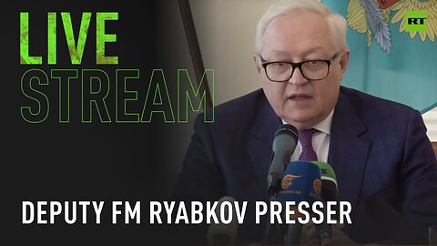 Ryabkov holds press conference at Russian mission building in Geneva