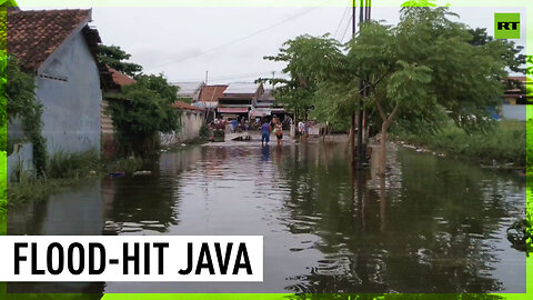 Indonesian city hit by heavy rains and floods on New Year’s Eve