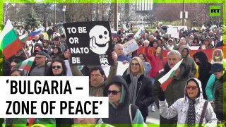 Bulgaria protesters rally for military neutrality in Russia-Ukraine conflict