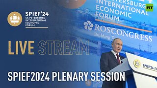 Putin attends SPIEF 2024 plenary session