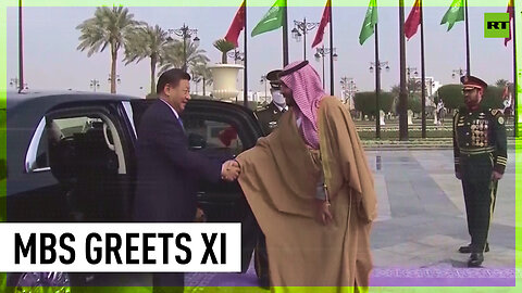 Saudi crown prince welcomes China’s president