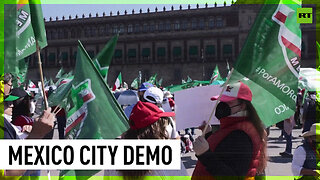 Protesters rally against President Obrador's govt in Mexico