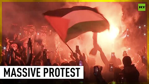 Security forces disperse angry protesters near Israeli Embassy in Jordan