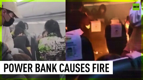 Power bank explodes on Airbus A320 plane