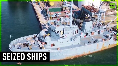 'Abandoned in a hurry' | RT takes a look inside seized Ukrainian Navy ships