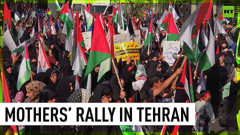 Massive rally held by Iranian mothers in Tehran